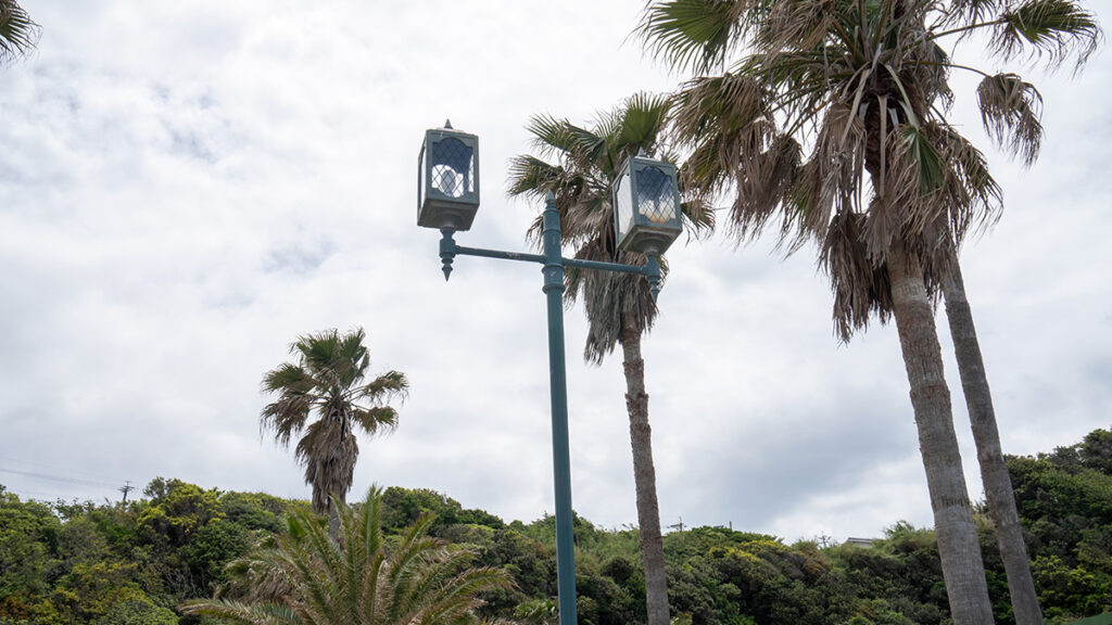 小友海水浴場（キャランコビーチ）の街灯
