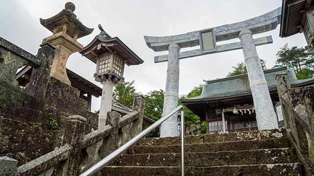 陶山神社の鳥居