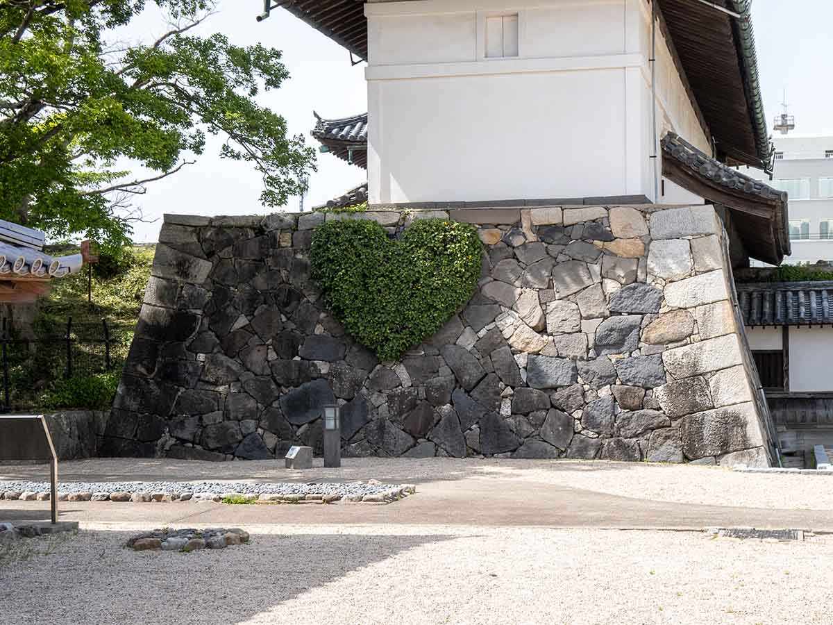 佐賀城 鯱の門 ハート型