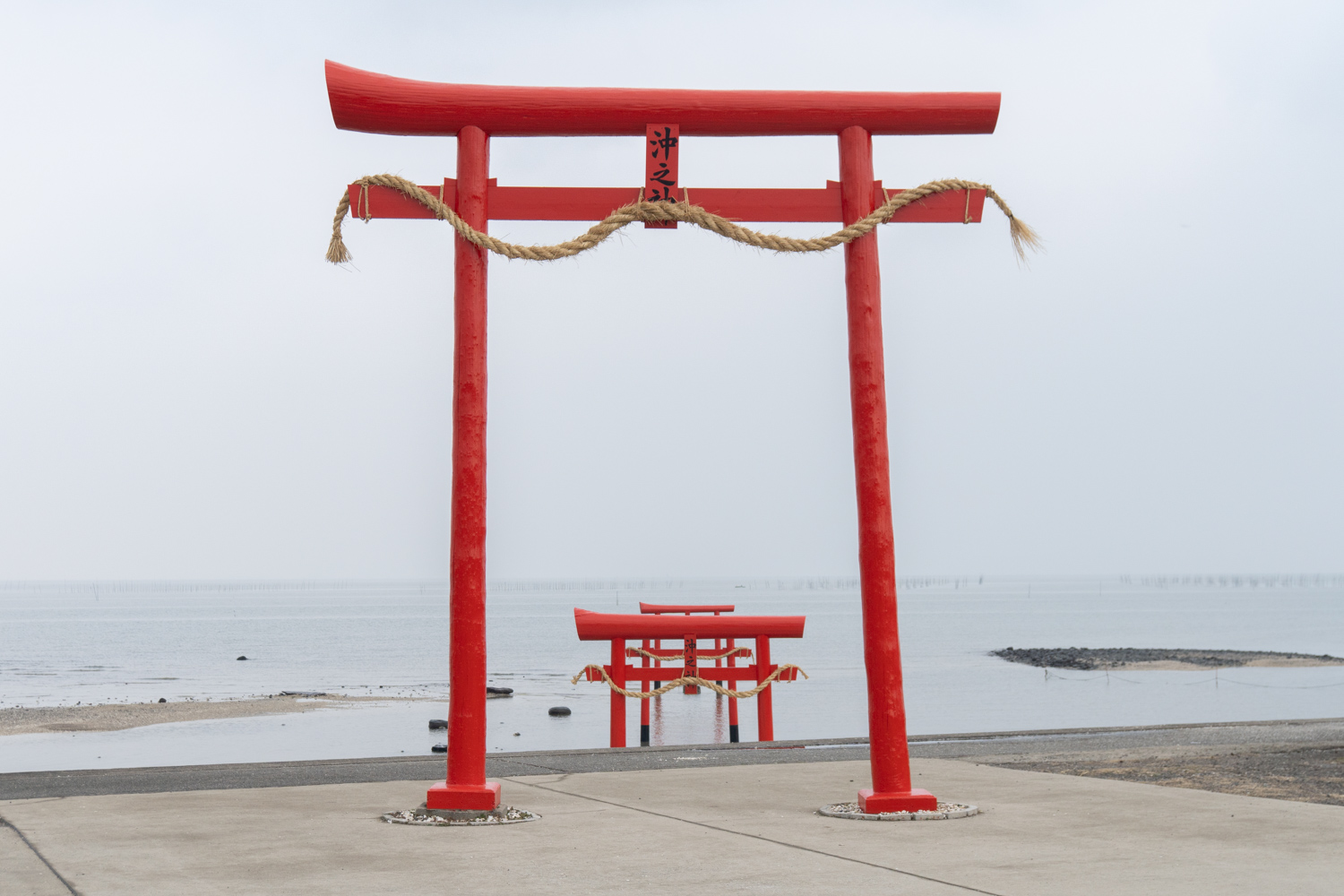 大魚神社 海中鳥居
