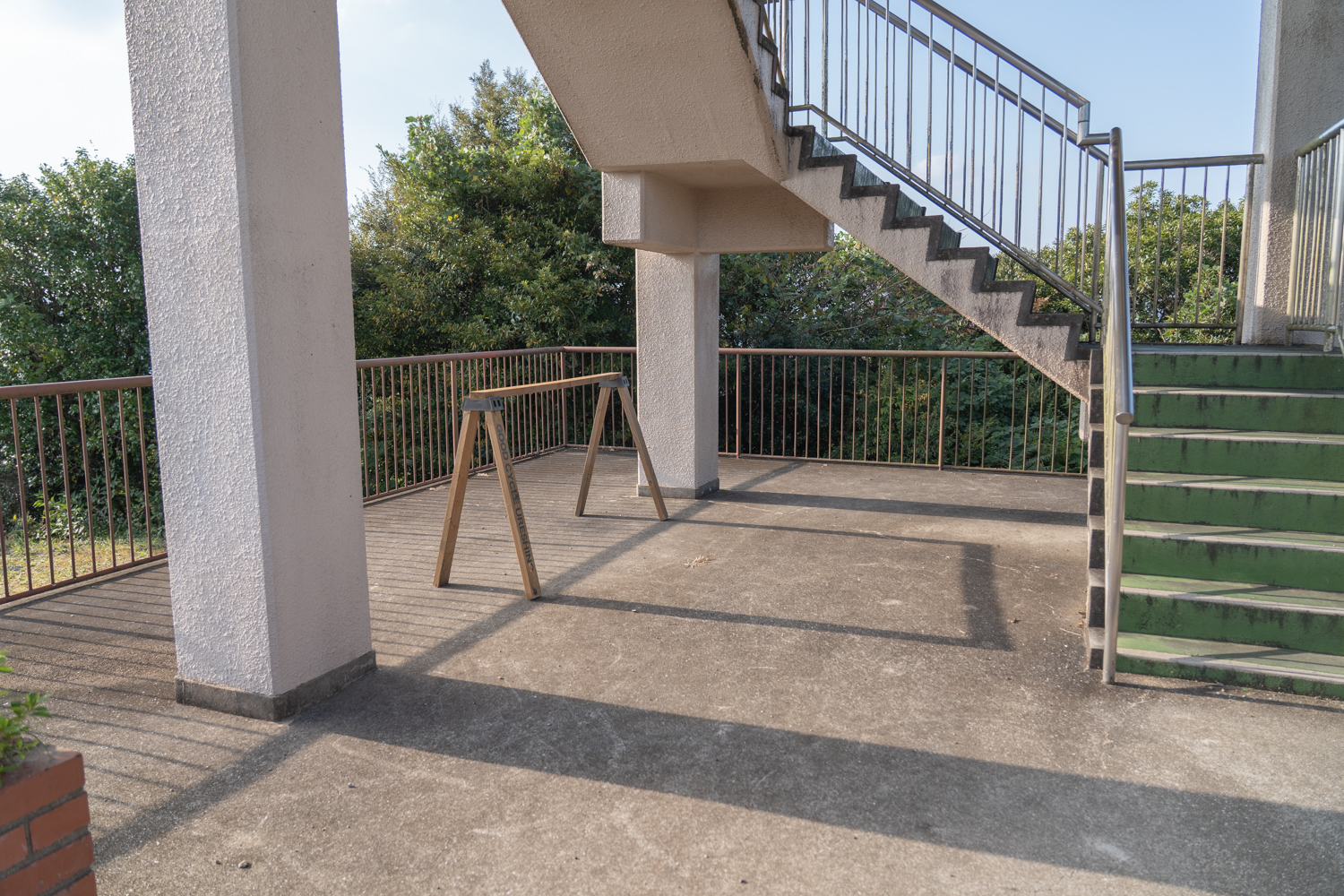 立岩展望台 サイクルラック