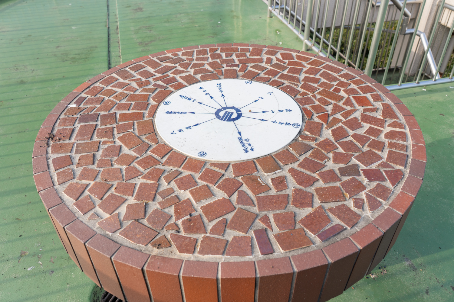 立岩展望台 展望台 方向案内