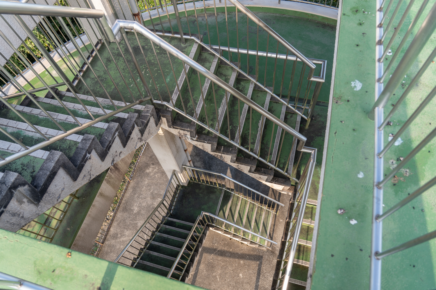 立岩展望台 階段