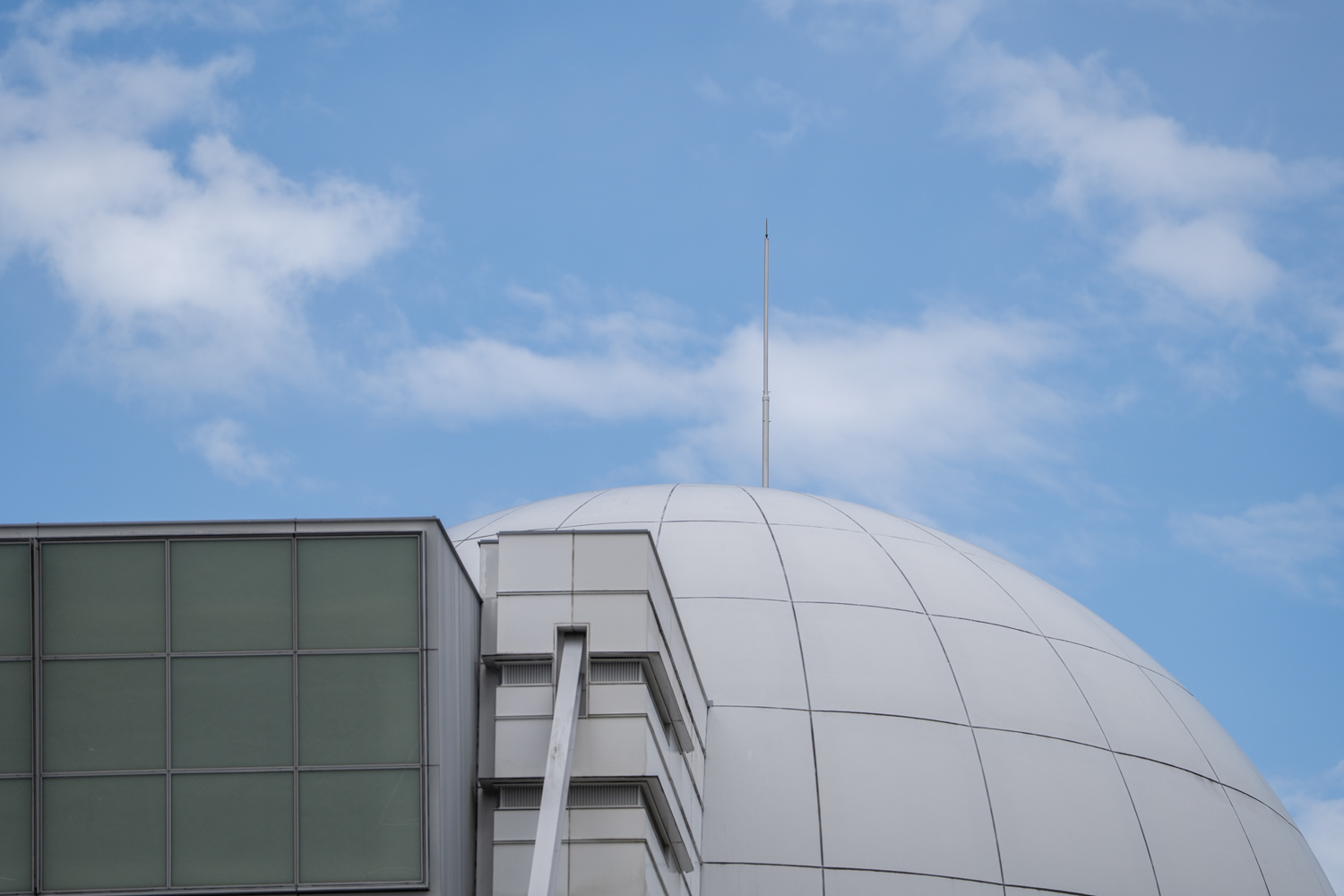 佐賀県立 宇宙科学館 ゆめぎんが プラネタリウムの避雷針
