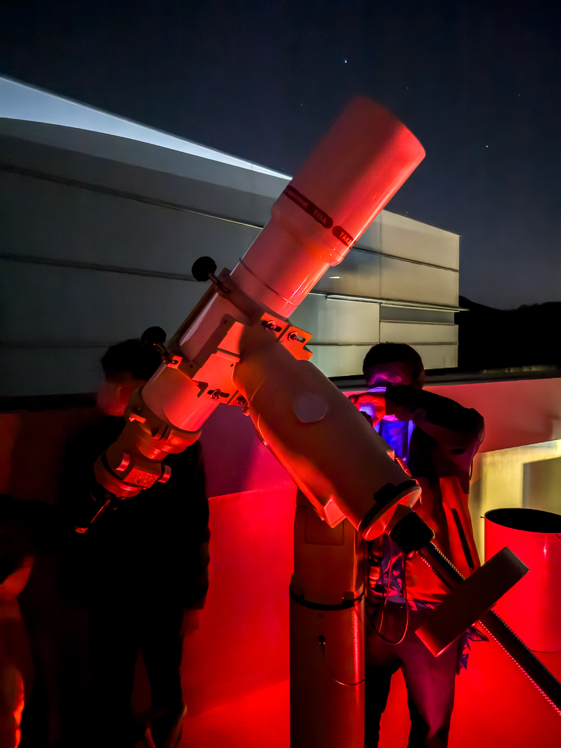 ゆめぎんが 天文台準備室 望遠鏡