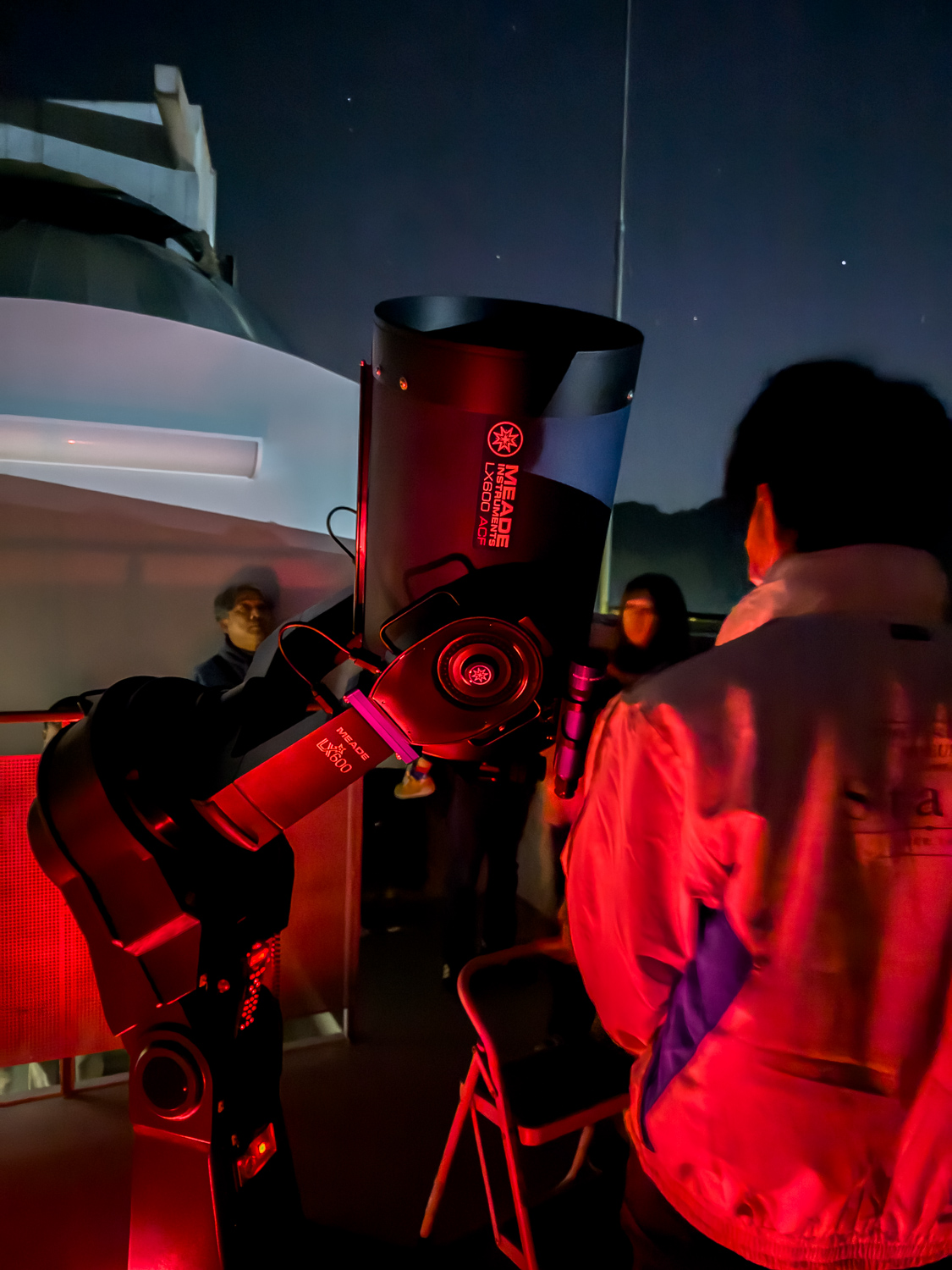 ゆめぎんが 天文台準備室 望遠鏡