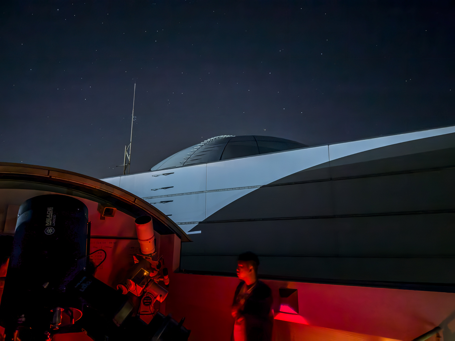 ゆめぎんが プラネタリウムの頂上