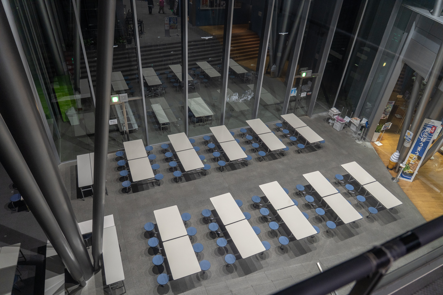 ゆめぎんが 夜のテラス